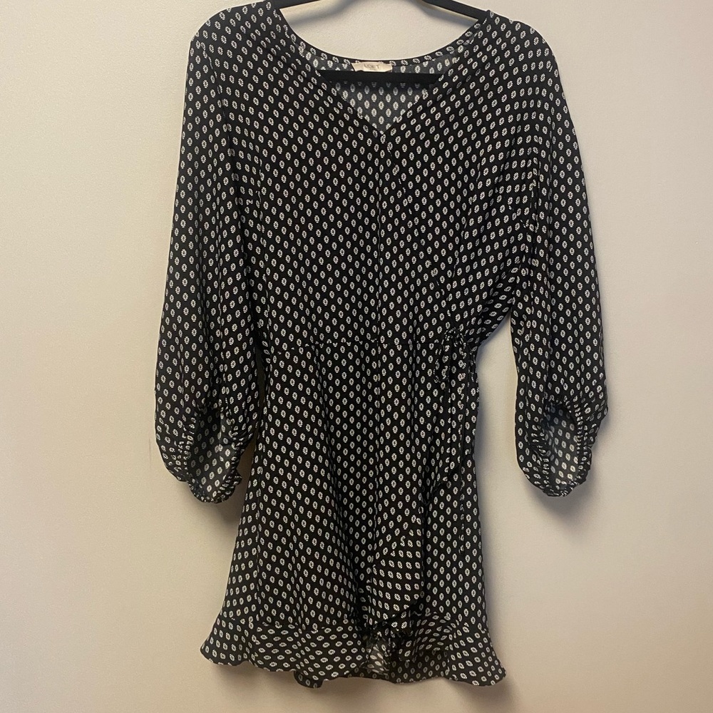 Black and White Dress